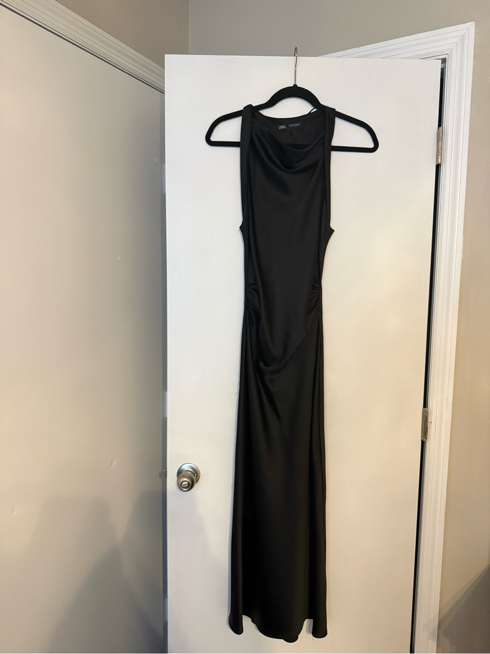 Zara long black dress